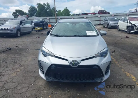 2017 Toyota Corolla Se from USA, damaged, VIN 2T1BURHEXHC811341